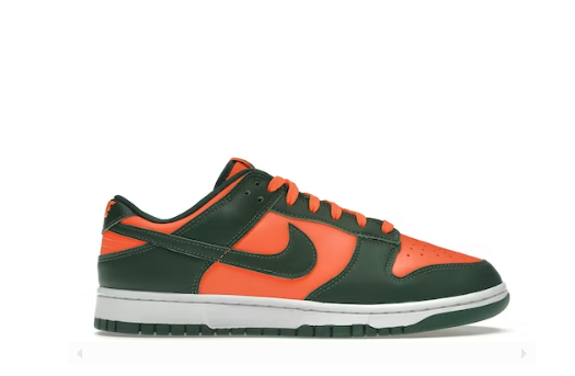 Nike Dunk Low Retro Miami Hurricanes