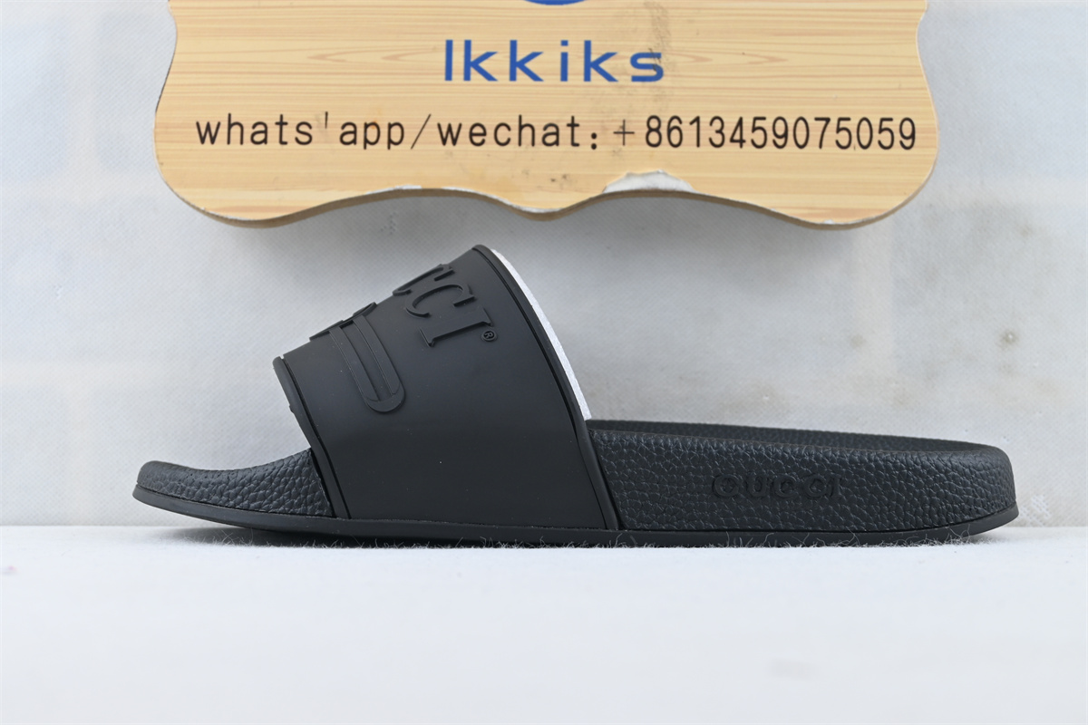 Gvc*1 Logo Slide Black Rubber