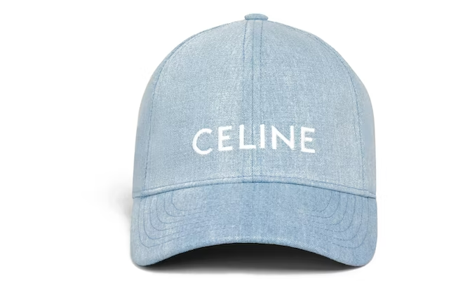Ce1i*e Denim Baseball Cap Sun Faded Wash
