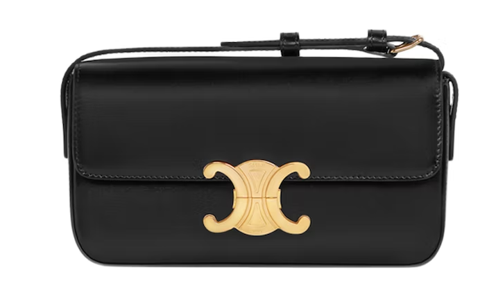 Ce1i*e Triomphe Shoulder Bag Black