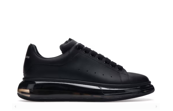 A1exa*der Mcqv*en Oversized Black Shiny Sole