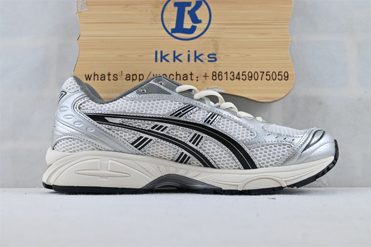 As1cs Gel-Kayano 14 JJJJound Silver Black