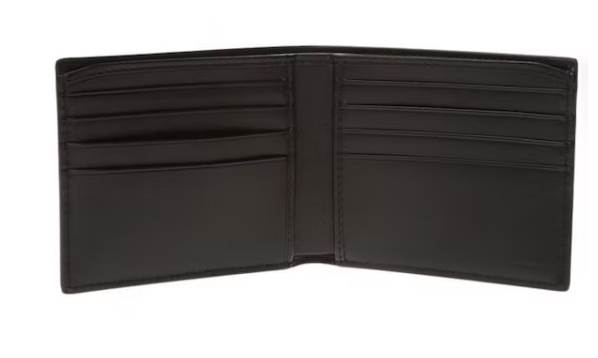 Gvc*1 Bifold Wallet Blade Embroidery Black