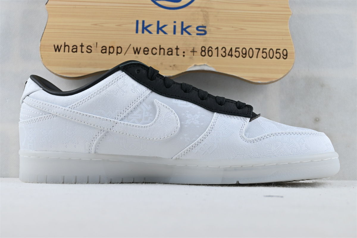 fragment design x CLOT x Nike Dunk Low