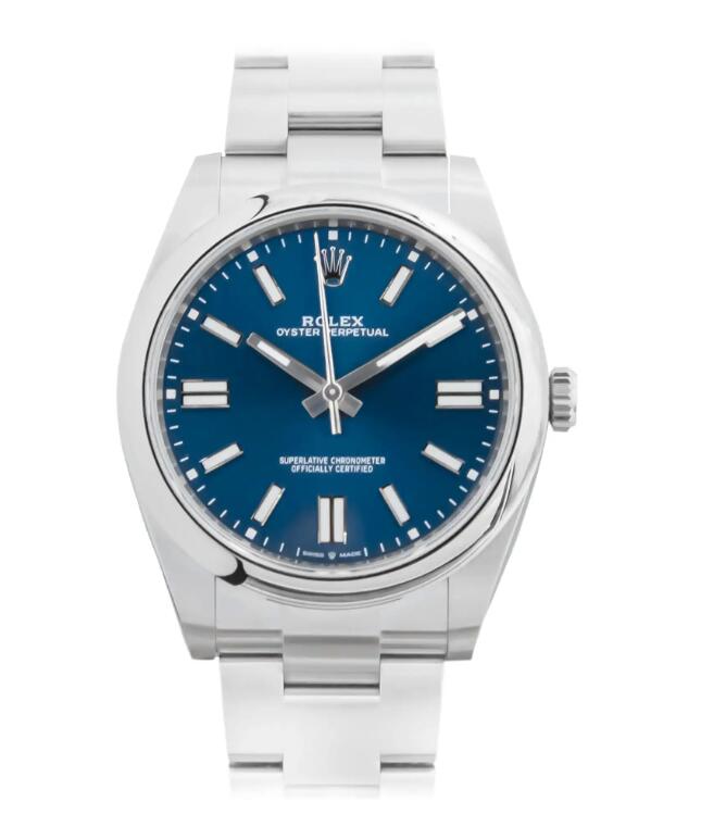 R01ex Oyster Perpetual 41 ‘Blue’ Dial Oyster