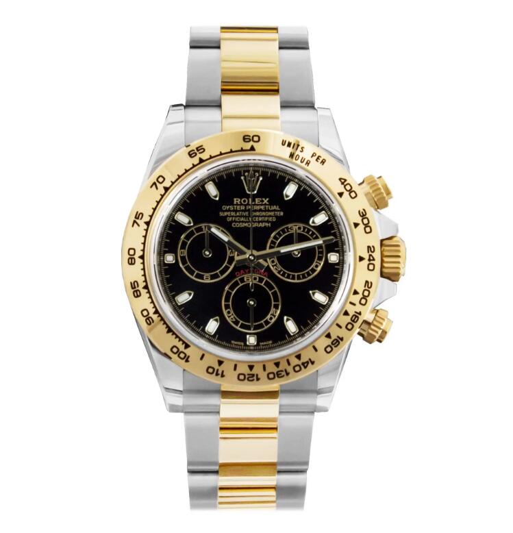 R01ex Daytona ‘Black’ Dial Two-Tone Oyster