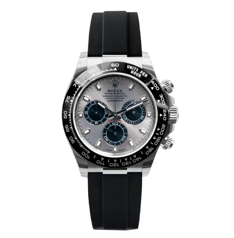 R01ex Daytona ‘Steel’ Dial White Gold Oysterflex