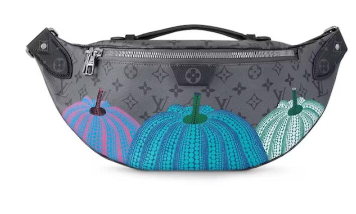 L0vis Vvtt0n LV x YK Maxi Bumbag Pumpkin Print