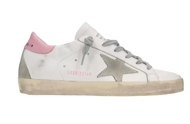 Golden Goose S*per-Star White Light Pink (Women's)