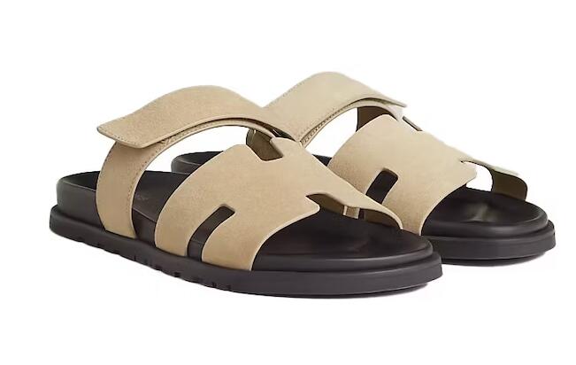 H**me5 Chypre Beige Argile Suede Goatskin (Men's)