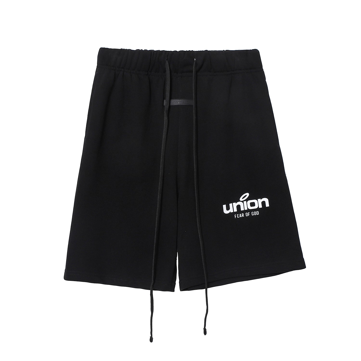 Fear of God Essentials shorts x union