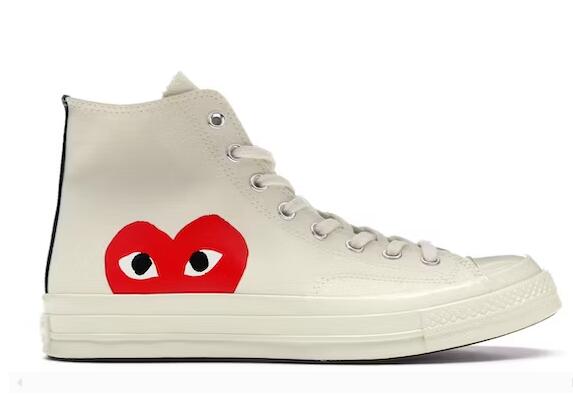 Converse Chuck Taylor All-Star 70 Hi Comme des Garcons PLAY White