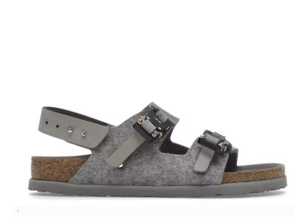 D10r by Birkenstock Milano Sandal Grey