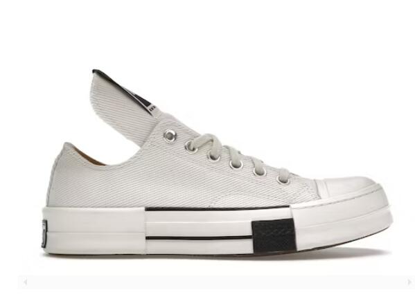 Converse DRKSTR Chuck Taylor All-Star 70 Ox Rick Owens DRKSHDW White