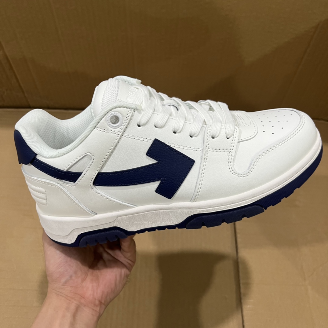OFF-WHITE Out Of Office OOO Low Tops