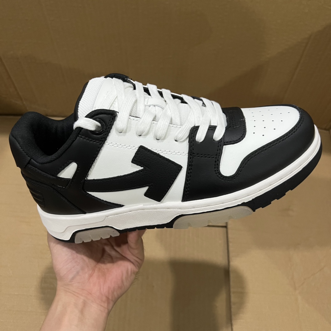 OFF-WHITE Out Of Office OOO Low Tops