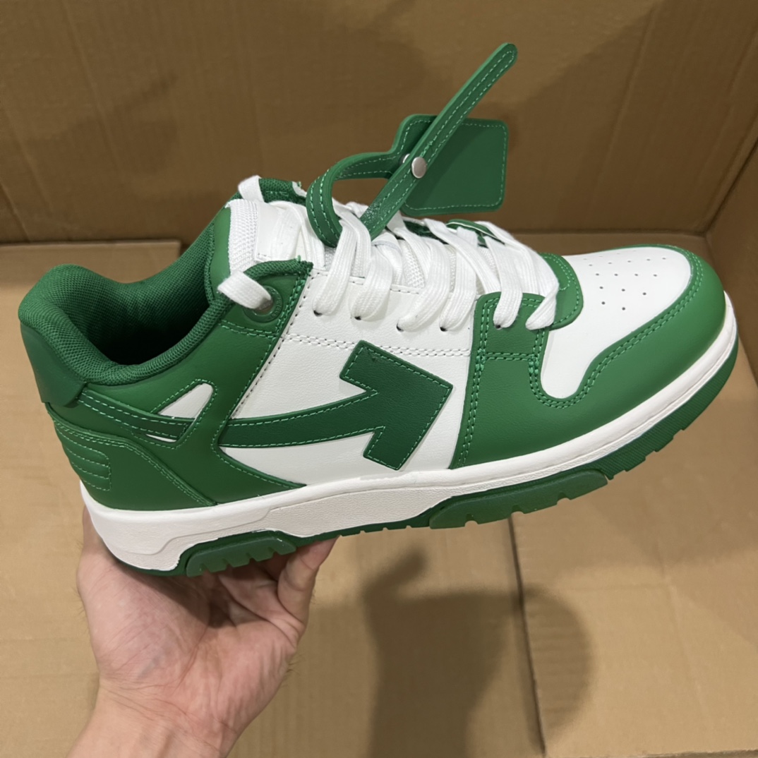 OFF-WHITE Out Of Office OOO Low Tops