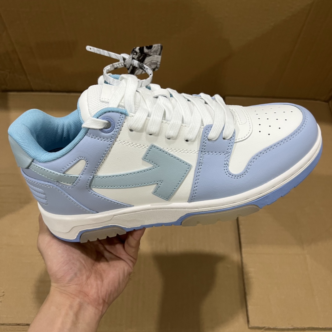 OFF-WHITE Out Of Office OOO Low Tops