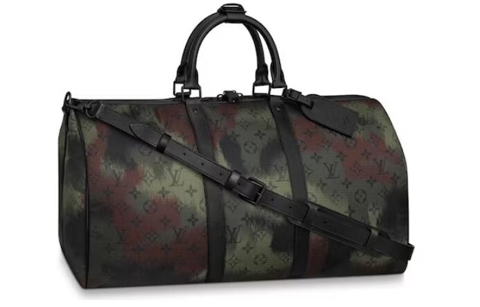 L0vis Vvtt0n Keepall Bandouliere Camouflage Monogram  Black/Green