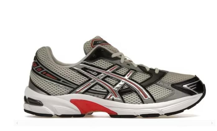 As1cs Gel-1130 Smoke Grey Pure Silver Red