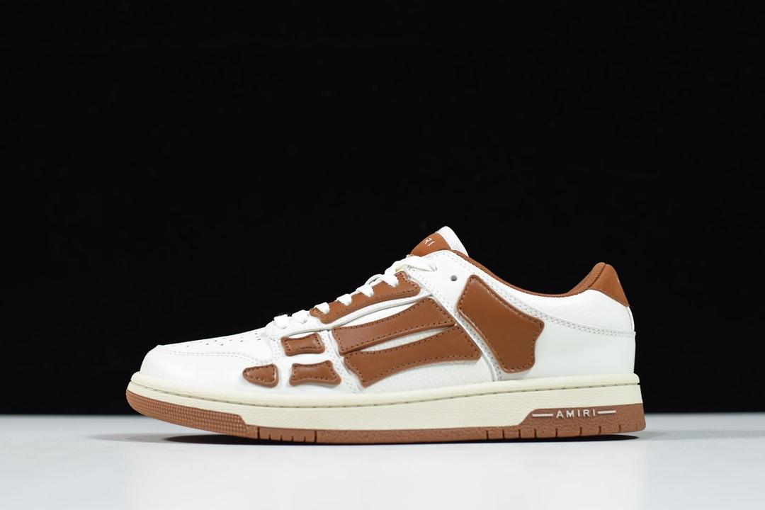 AMIRI Skel Top Low White