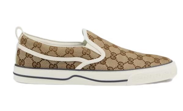 Gvc*1 Tennis 1977 Slip On Beige Ebony