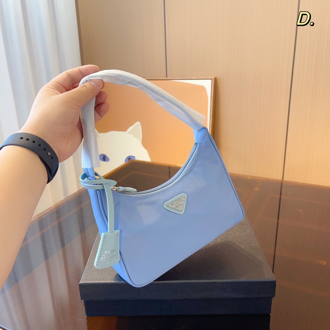 Pra*a Re-Edition 2000 Nylon Mini Blue