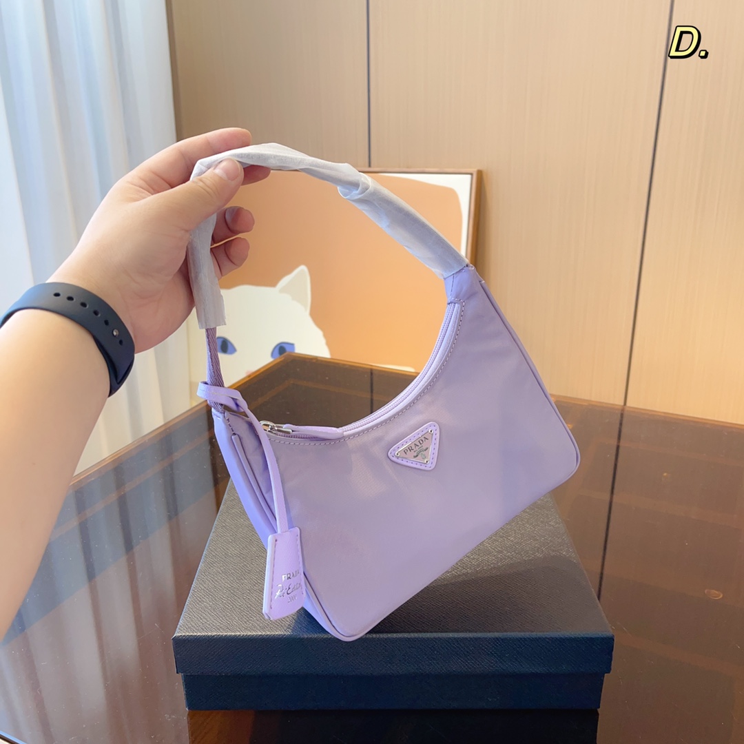 Pra*a Re-Edition 2000 Nylon Mini Purple