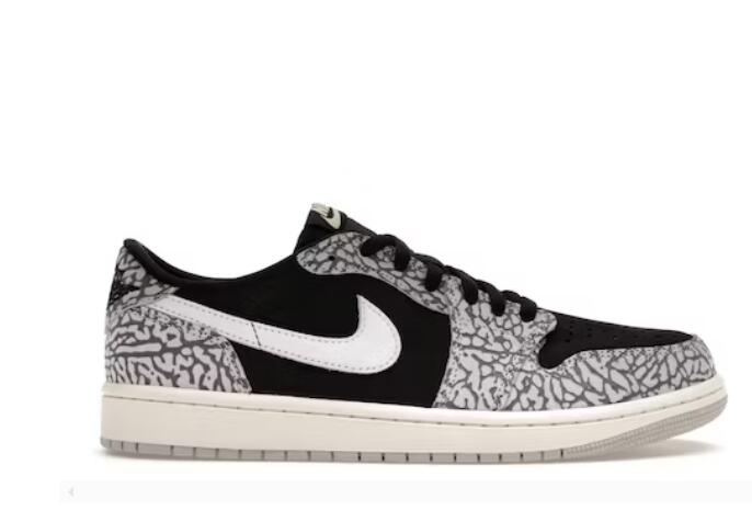 Jordan 1 Retro Low Black Cement