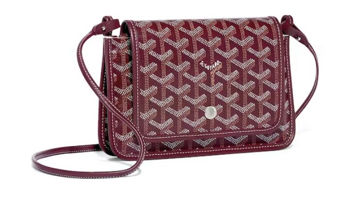 G09ard Plumet Pouch Bordeaux ( 5.5H 8W 0.9D)