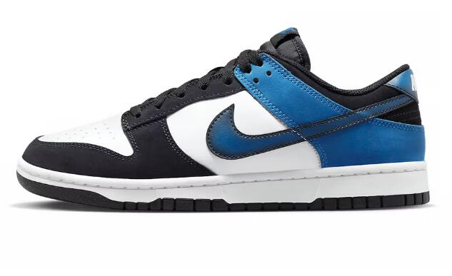 Nike Dunk Low White Blue Black