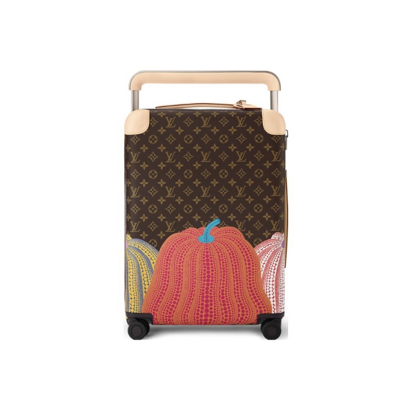 L0vis Vvtt0n x Yayoi Kusama Valise Horizon 55 suitcase