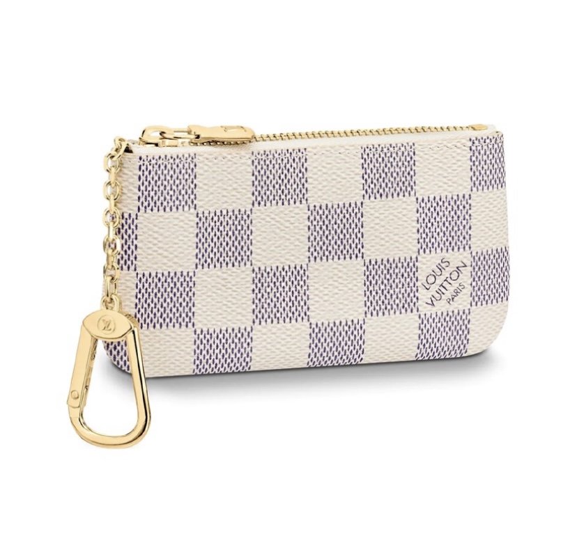 L0vis Vvtt0n white keychain wallet