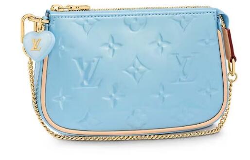 L0vis Vvtt0n Mini Pochette Accessories Lillipop Blue