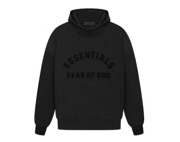 Fear of God Essentials Hoodie Black