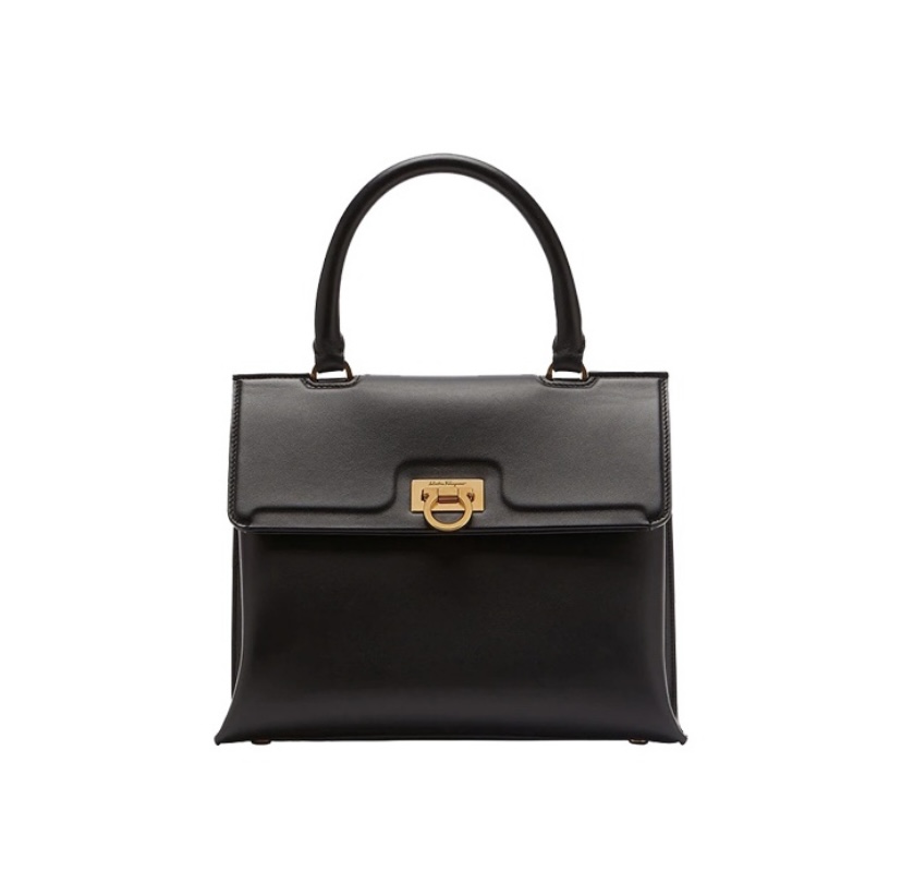 Ferragamo Trifolio Top Handle Bag