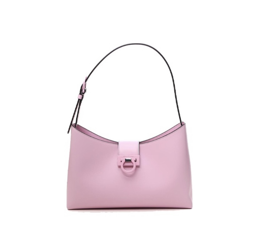 Ferragamo Women Trifolio Small Leather Shoulder Bag