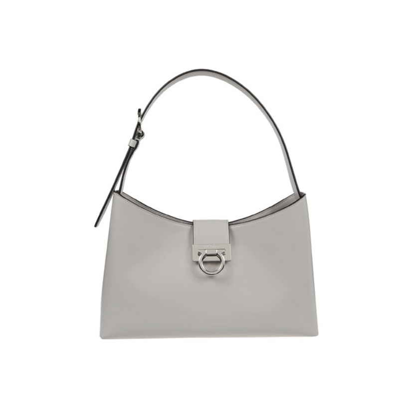 Ferragamo Women Trifolio Small Leather Shoulder Bag