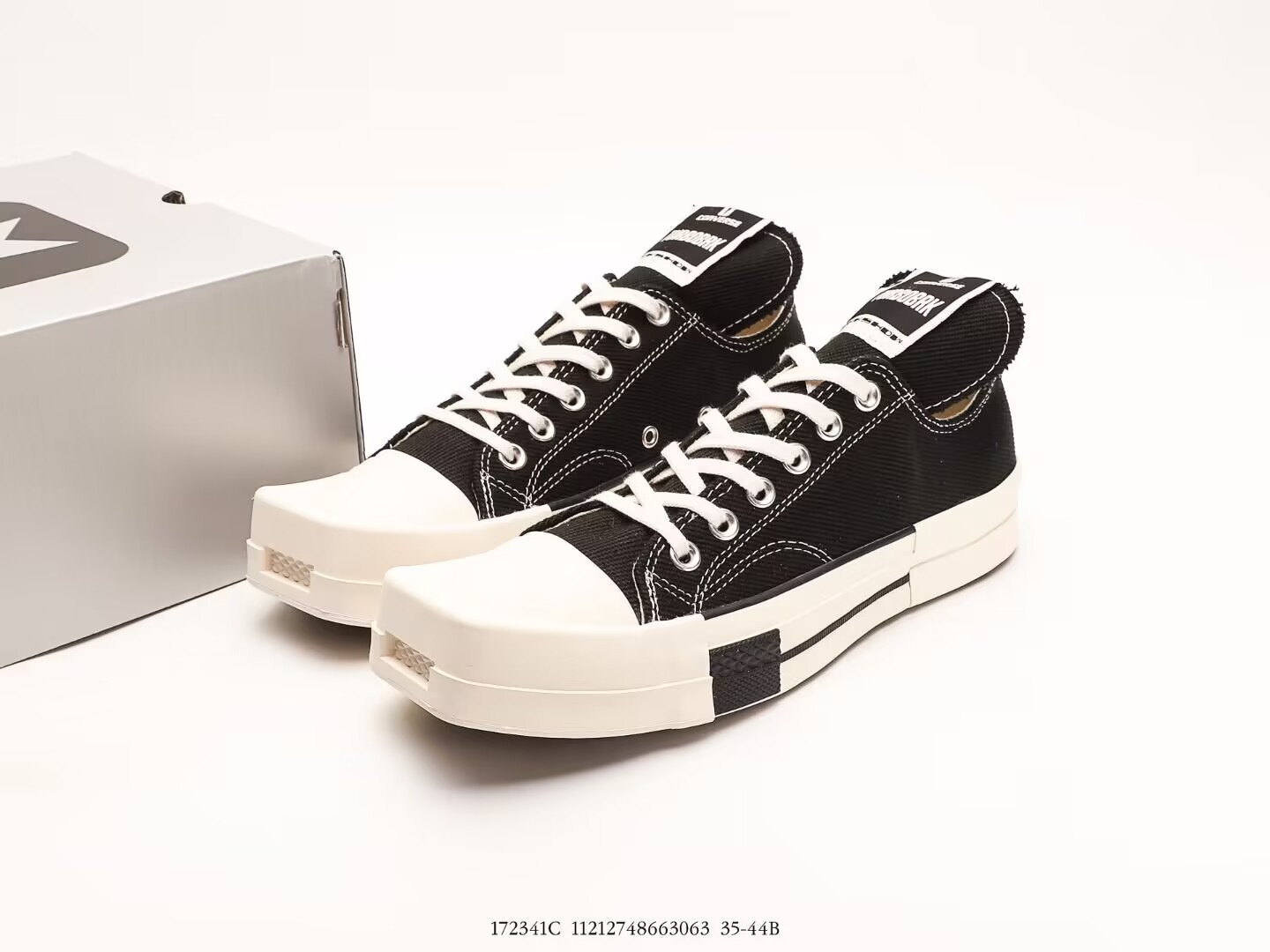 Rick Owens DRKSHDW x Converse 1970s Turbodrk Chuck Taylor All Star