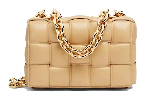 B0tt*ga Ven*ta Chain Cassette Crossbody Bag