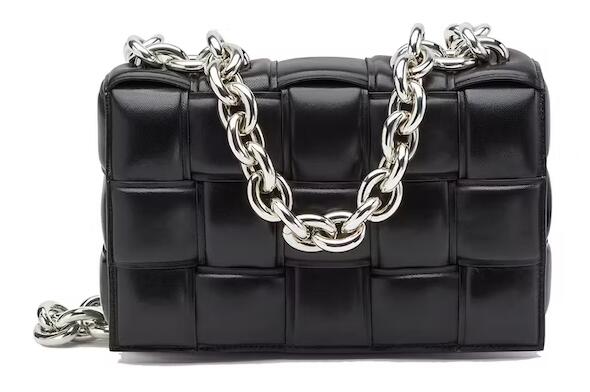 B0tt*ga Ven*ta Chain Cassette Crossbody Bag
