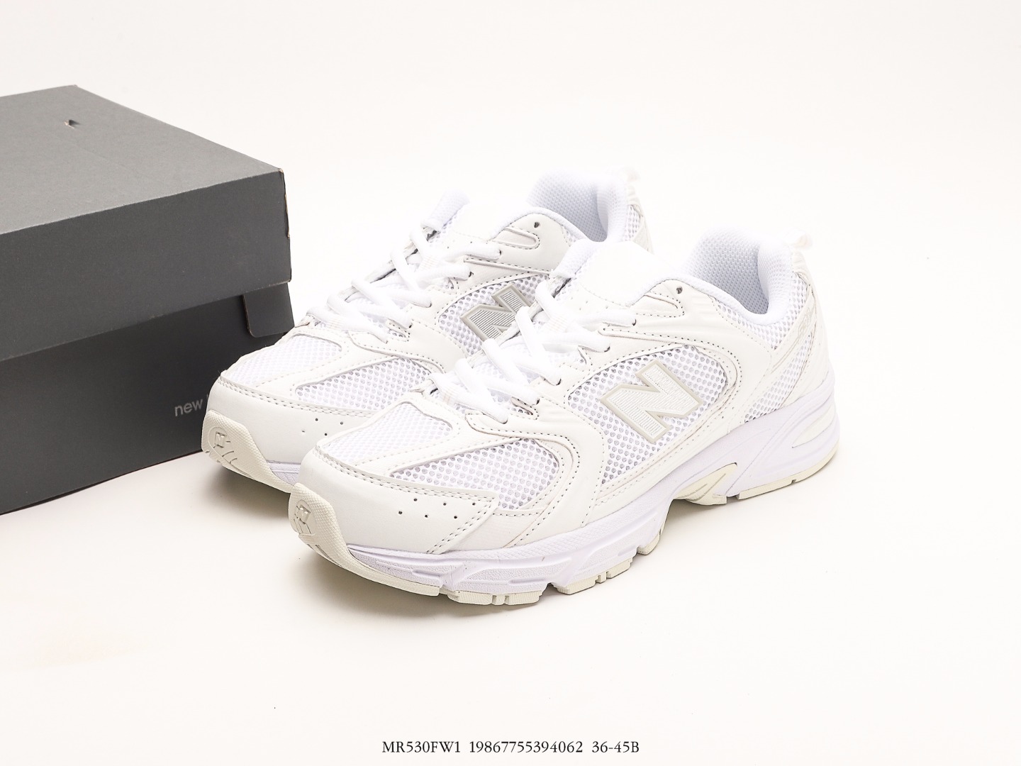 New Balance New Balance Unisex 530 Bungee (Wide) - White