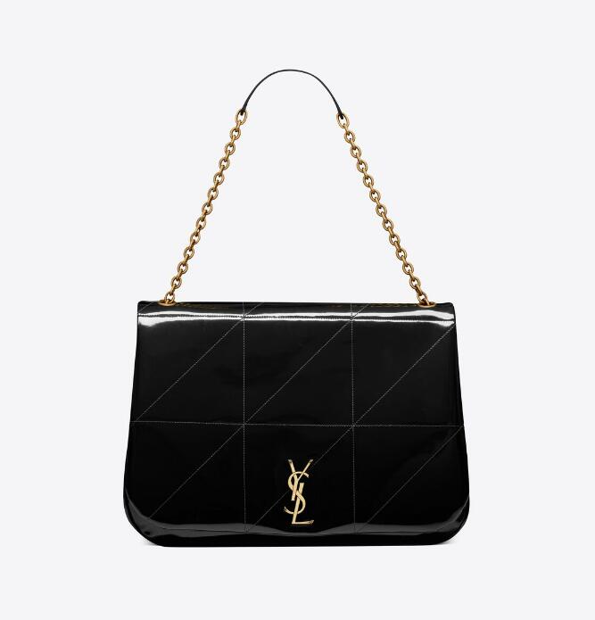 Sa1nt Lau*nt Women's Black Jamie 4.3 In Lambskin