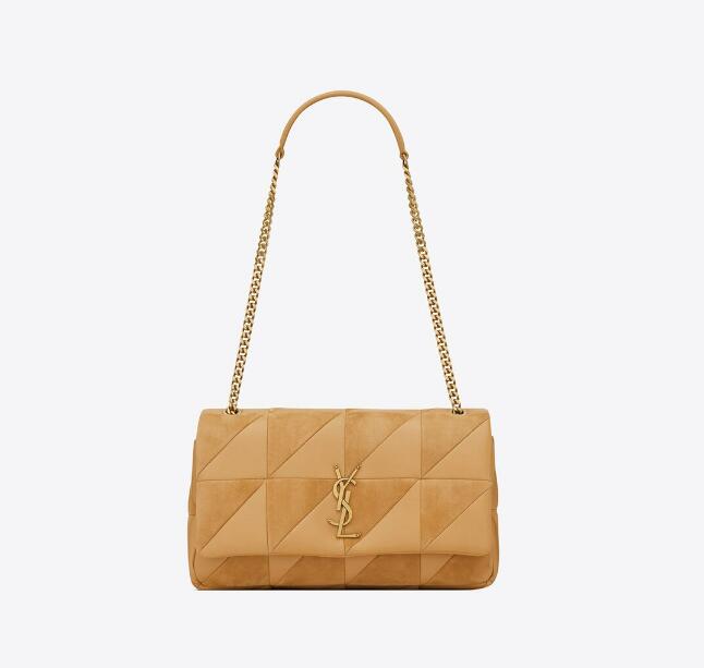 Sa1nt Lau*nt Medium Jamie Quilted Suede