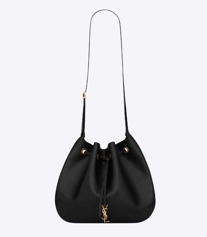 Sa1nt Lau*nt Paris VII Medium Hobo Bag in Leather