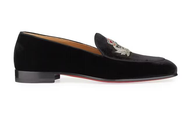Chr1st1an Louboutin Dandelion Velvet Loafer