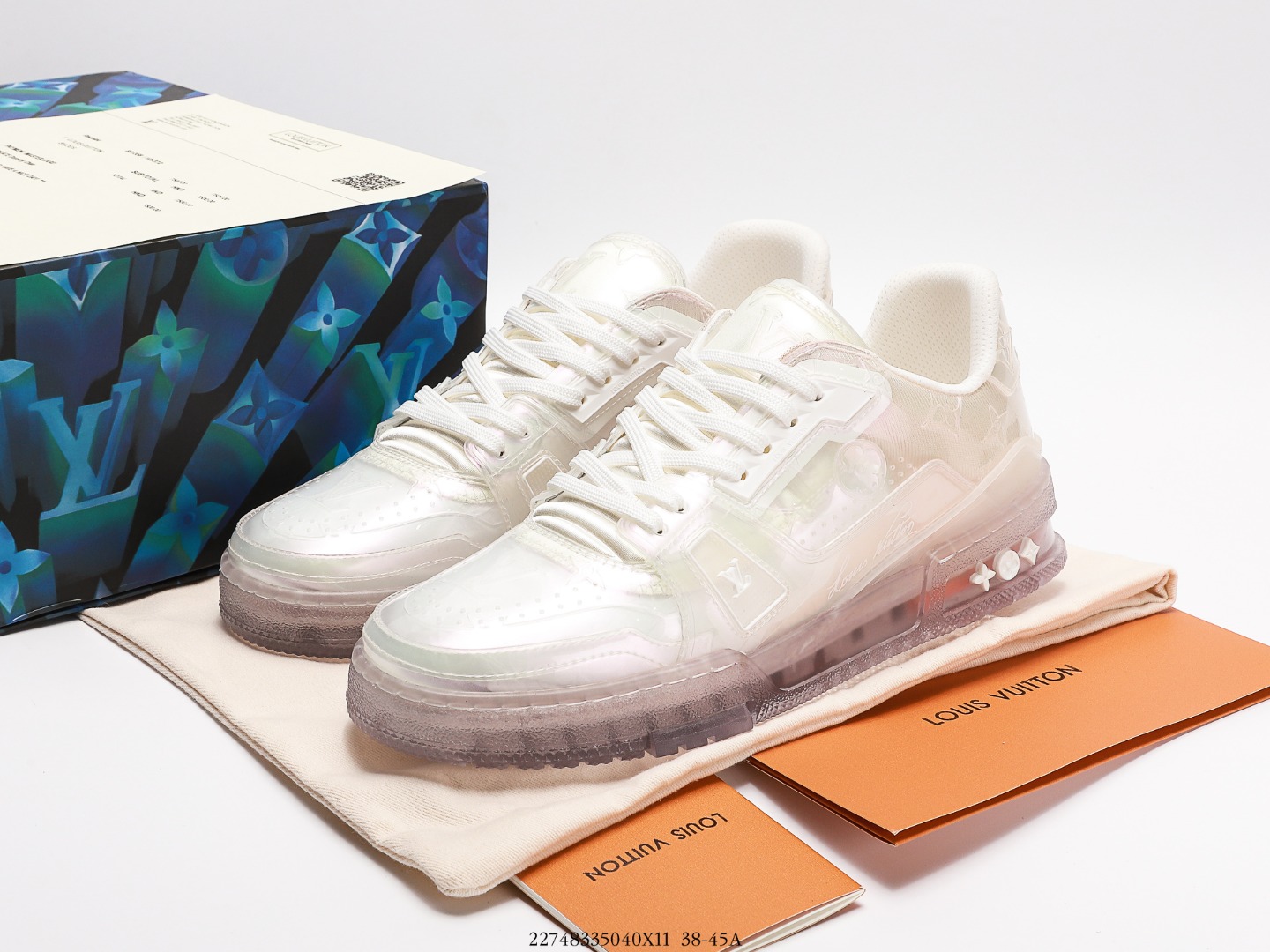 L0vis Vvtt0n Trainer Sneaker Transparent