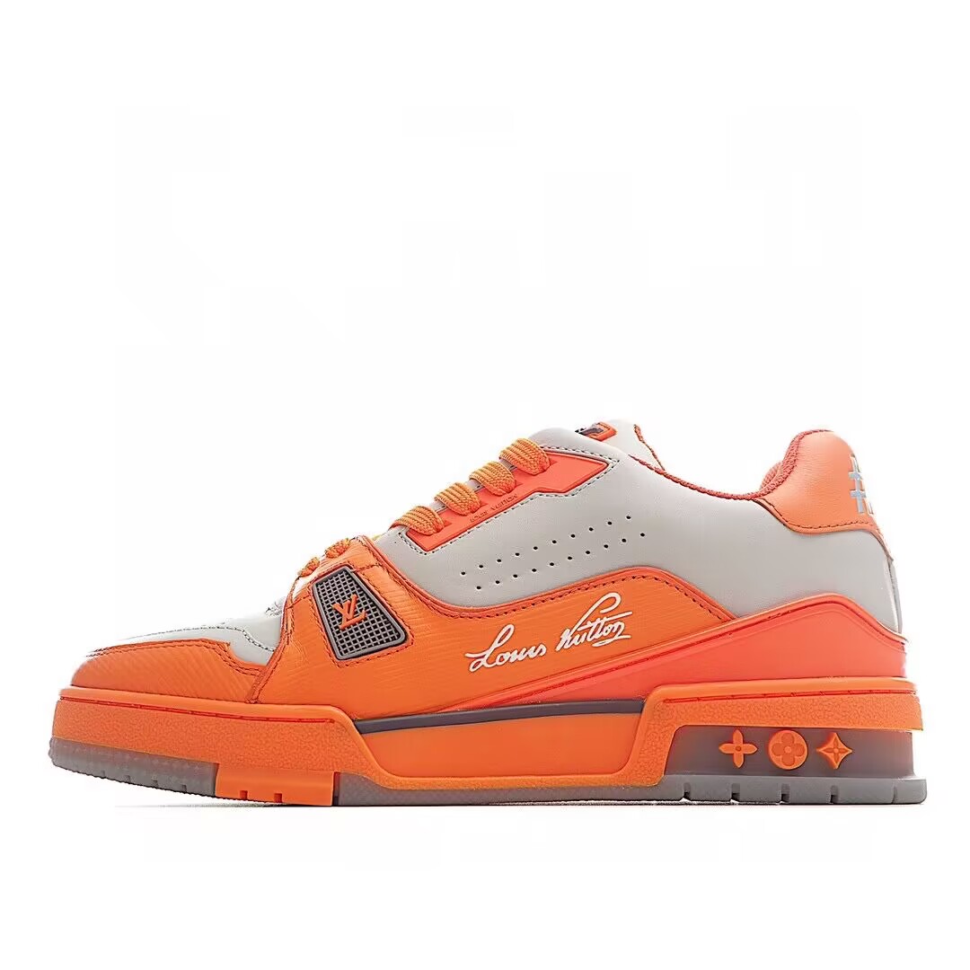 L0vis Vvtt0n LV Trainer Marine Orange