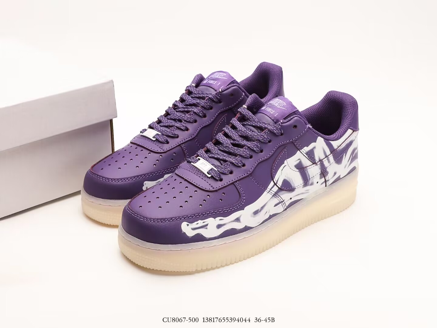 Air Force 1 07 Low Skeleton QS Halloween