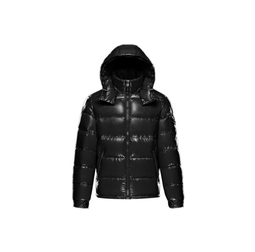 Moncler Maya Short Down Jacket Black